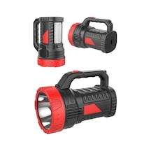 Projektör 15w Led Şarjlı El Feneri Ve X2 Tüp 26smd Led Çift Yönlü Çok Renkli