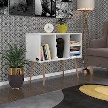 Kenzlife Komodin Adberilgen Byz 74 90 39 Ahşap Ayaklı Komidin Kitaplık Cordoba
