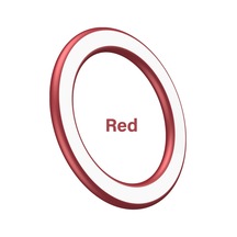 Goldenqian Manyetik Halka Tutucu İphone 16 15 14 13 Evrensel Duvar Cep Telefonu Süper Mıknatıs Tutucu Arabada Cep Telefonu Standı Magsafe Red Red