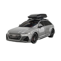 Che-zhı 1:24 Audi Rs6 Metal Nardo Gri Sesli Işıklı Model Araba