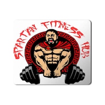 Spartans Gym Fitness 3 Baskılı Mousepad Mouse Pad