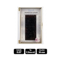 Misyul 0.10c Natural Kıvrım 10 Mm Soft Eyelash Doğal İpek Kirpik 16'lı