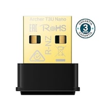 T3u, Ac1300 Mbps, Çift Bant, Usb 2.0, Wi-fi 5 Usb Adaptör