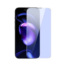 Baseus İphone 15 Plus Full Koruma Anti Mavi Işık Tempered Cam Ekran Koruyucu 2 Adet Set- 5775