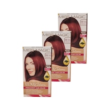 Miss Magic Saç Boyası 5.5 Kızıl 3'lü Miss Magic Saç Boyası 5.5 Kızıl 3'lü
