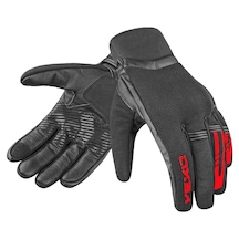 Vexo Aero Plus Siyah-kırmızı Yazlık Motosiklet Eidiveni