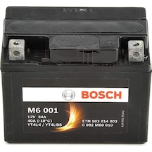 Bosch 3 Amper M6001 Yt4l-4 - Yt4l-bs Agm Motosiklet Aküsü