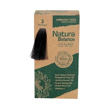 Natura Balance Saç Boyası 3 Koyu Kahve