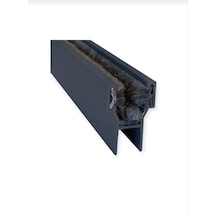 8mm Cam Balkon Alüminyum Fitil Ara Cam Fitili Antrasit Gri Renk Ölçünüzü Belirtiniz