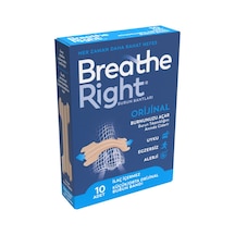 Breathe Right Klasik Burun Bantları 10 Adet - 6 Adet Tarı
