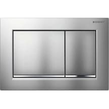 GEBERIT KUMANDA KAPAĞI SİGMA30 ÇİFT BAS.MAT/PARLAK/MAT 115.883.KN.1 Krom