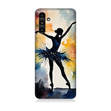 Samsung Galaxy A13 Uyumlu Dansın Büyülü Gölgesi Desenli Silikon Kılıf Çok Renkli
