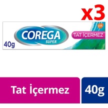 Tat Içermez Protez Yapıştırıcı Krem 40gr - 3 Adet