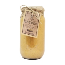 Laçoko Şekersiz Katkısız Glutensiz Doğal Çifte Kavrulmuş Parçacıklı Ballı Yer Fıstığı Ezmesi 1 KG