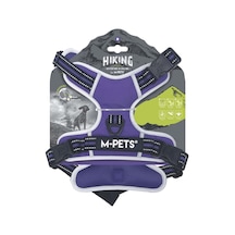 M-pets Hıkıng Reflektörlü Soft Sırt Tasması Purple L