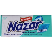 Nazar 5'li Bikarbonatlı Nane Aromalı Stick Sakız 20 Adet