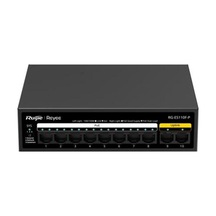 Reyee Rg-es110f-p 8 Port 10/100 + 2x 10/100 Rj45 Uplınk Metal Kasa 110w Poe Swıtch