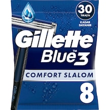 Gillette Blue3 Slalom Kullan At Tıraş Bıçağı 6+2 Adet