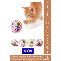 Evcil Hayvan İlgi Çekici Eğlenceli Vakit Zihinsel Gelişim Kafesli Fareli Kedi Köpek Oyun Topu