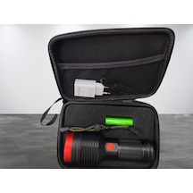 Wıson Ws-10500 70w 7000 Lümen Zoomlu Profesyonel El Feneri Siyah