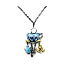 New Trend Kolye No31 Mavi