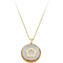 Tufanlar Kuyumculuk Altın Çiçek Kolye G10924