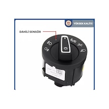 Caddy 2003-2015 Otomatik Sensörlü Far Anahtarı Tak Çalıştır 2005-2013