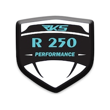 Rks R250 Logolu 3d Kabartmalı Siperlik Camı Sticker 4