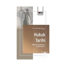 Hukuk Tarihi Alanında Uluslararası Araştırmalar-ı / Kolektif