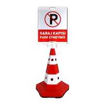 Garaj Kapısı Park Etmeyiniz Klasik Kedi Gözü Koni Seti Trafik Dub