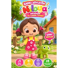 Niloya Ve Tospik Konuşan 2 Adet Niloya Şarkısı Söyler 30 Cm Hayal Gücü Geliştiren Oyuncak Et Bebek