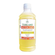 Terlans Keten Yağı Resim Yağı Ahşap Koruyucu 500 Ml Linseed Oil