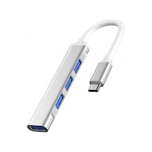 Trktech Type - C 4 Girişli Usb Çoğaltıcı Type-c To Usb Hub 4 Ports