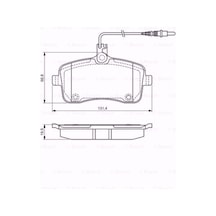 Peugeot 407 2.0 Hdi 135 2004-2010 Bosch Ön Fren Balatası