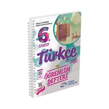 6.Sınıf Türkçe Öğrencim Defteri Murat Yayınları