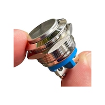 E97 19mm Metal Buton Yaylı Çıkık Kafa 1no