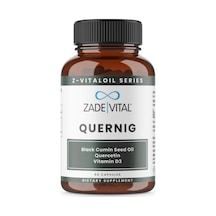 Zade Vital Quernig 60 Kapsül Çörek Otu Yağı, Kuersetin, Quercetin, Vitamin D3