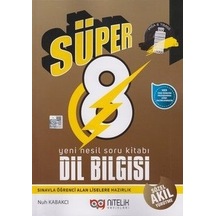 Nitelik Yayınları 8.Sınıf Süper Dil Bilgisi Soru K/Kolektif