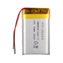 Powermaster Pm-28165 3.7v 1.200mah 703048 Soketsiz Lityum Polimer Li-po Batarya Şarj Edilebilir Pil