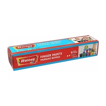 Ern-710 Heroes Color 6lı Parmak Boya - Eren Oyuncak Mavi