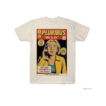 Tarzsokak Vintage Comic Pluribus We Is Us T-shirt Erkekler Kadınlar Için % 100% Pamuk T Shirt Kısa Koll Bej