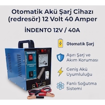 Otomatik Akü Şarj Cihazı Redresör 12 Volt 40 Amper