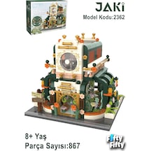 Jaki Flower House/çiçek Evi -jk2362 867 Parça Oyuncak Yapım Seti