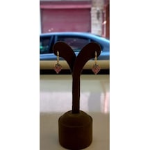 Çilek Modeli Zirkon Taşlı Küpe Çok Renkli - 152062981 çok renkli