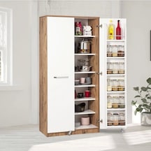 2 Kapaklı Çok Amaçlı Mutfak 165 Derece Açılır Kapak Kiler Dolabı
