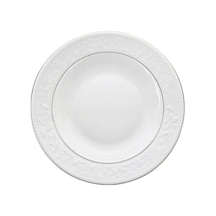 Hazan Platin Çukur Tabak 22cm Açık