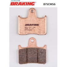 Harley D. Custom 1200 1200 2017 Braking Sinterli Arka Fren Balatası 875cm56