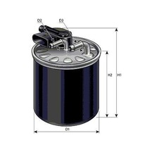 PURFLUX FCS930 Yakıt Filtresi Mercedes Vito W447 114 116 119 CDI 14 V Serisi W447 V200 V220 V250 CDI 14