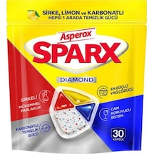 Asperox Sparx Bulaşık Makinesi Deterjanı 30 Tablet