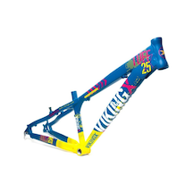 Vikingx Tuff X-25 Dirt Jump Aliminyum Kadro Yeşil-sarı